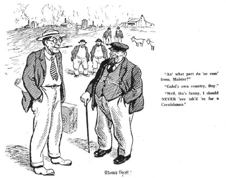 Oswald Pryor’s Cartoons – Cornwall Yesteryear